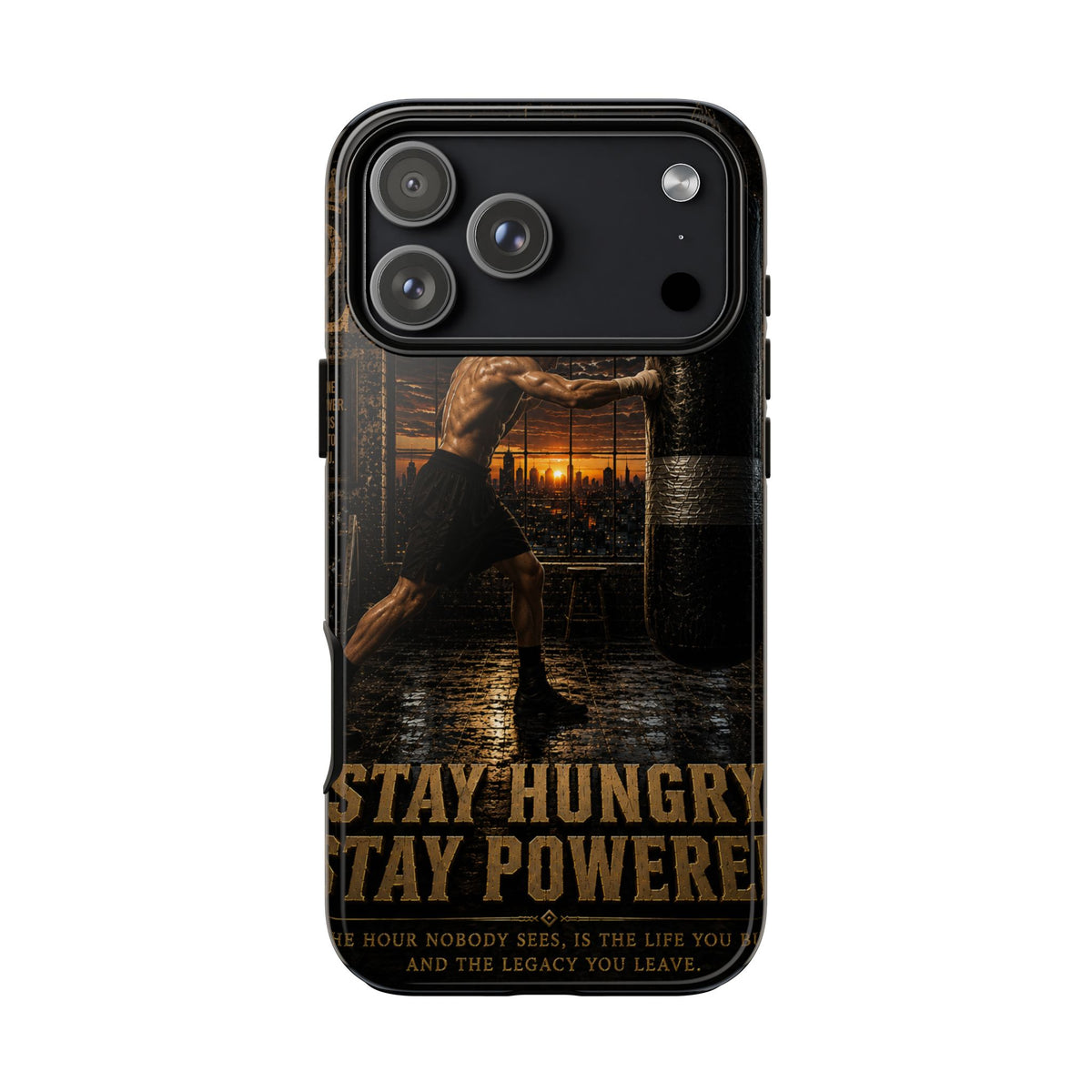 Plug Life Stay Hungry Stay Powered Phone Case — Premium Collection iPhone & Android Case