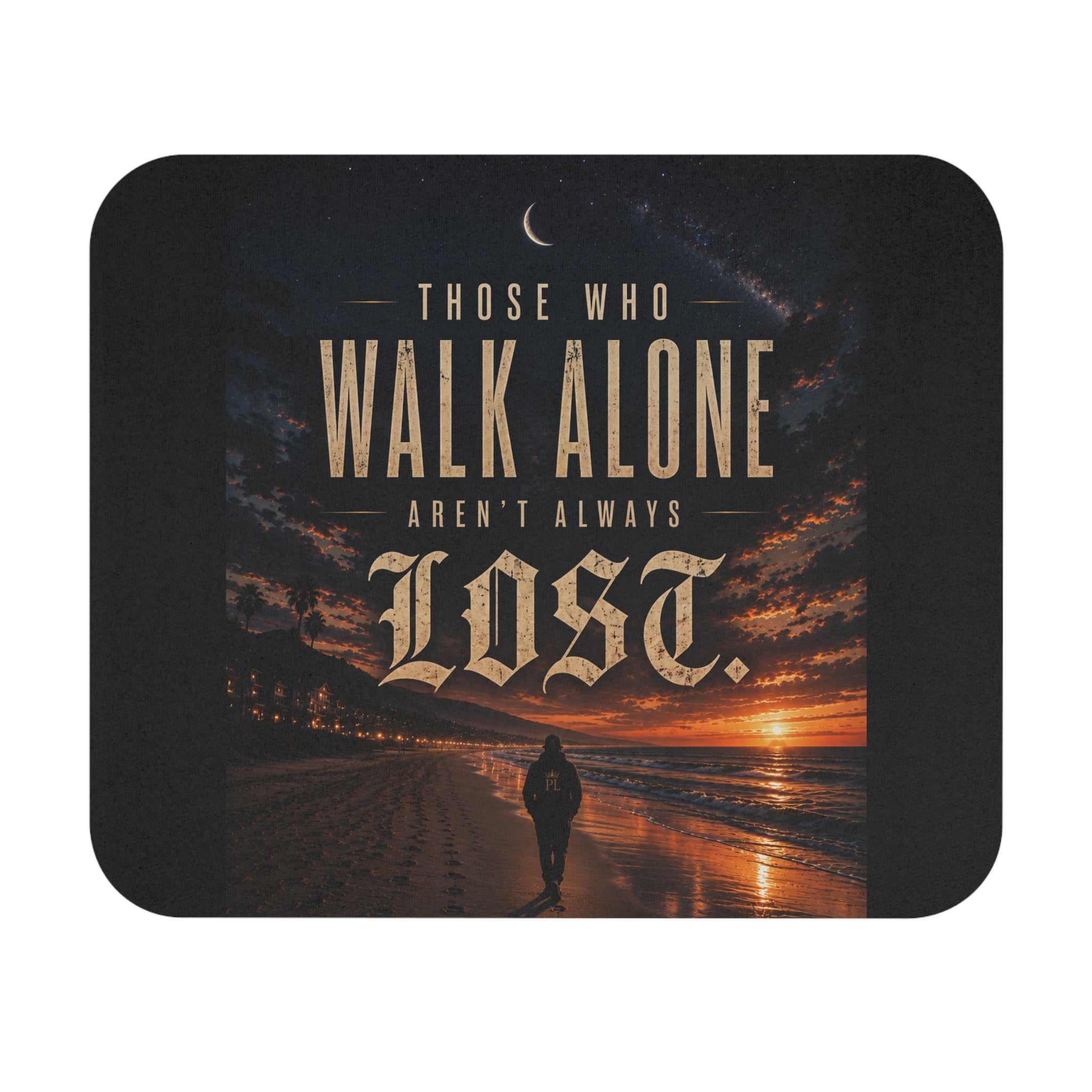 Plug Life Walk Alone Mouse Pad — Premium Collection Desk Accessory
