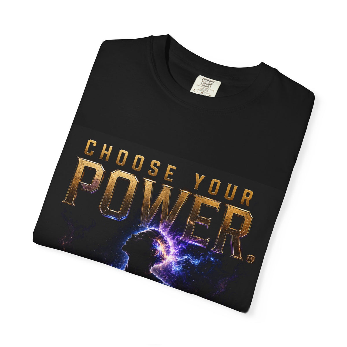 Plug Life Choose Your Power Tee — Premium Collection Graphic T-Shirt
