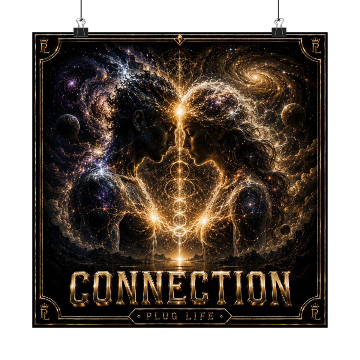 Plug Life Connection Poster — Premium Collection Wall Art