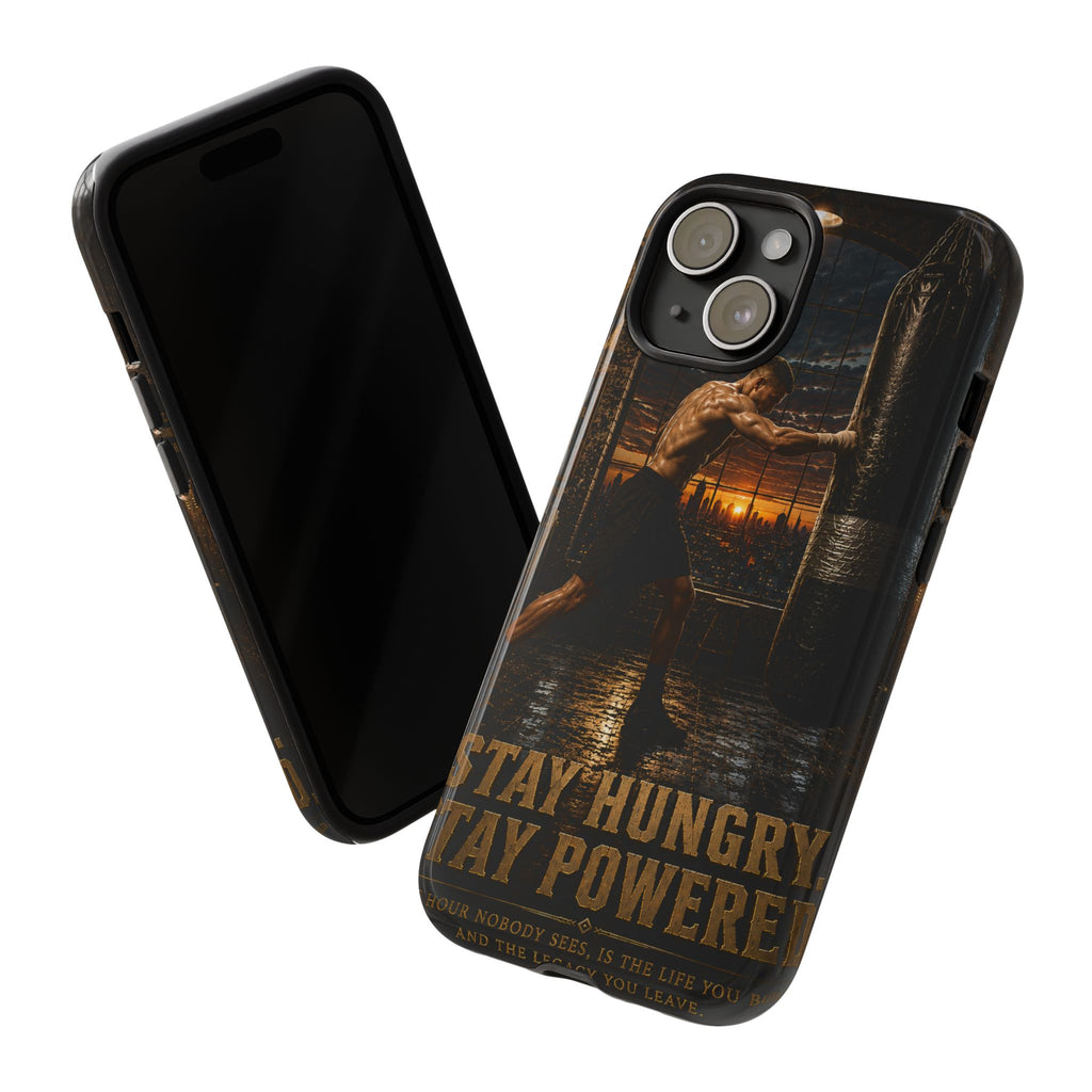 Plug Life Stay Hungry Stay Powered Phone Case — Premium Collection iPhone & Android Case