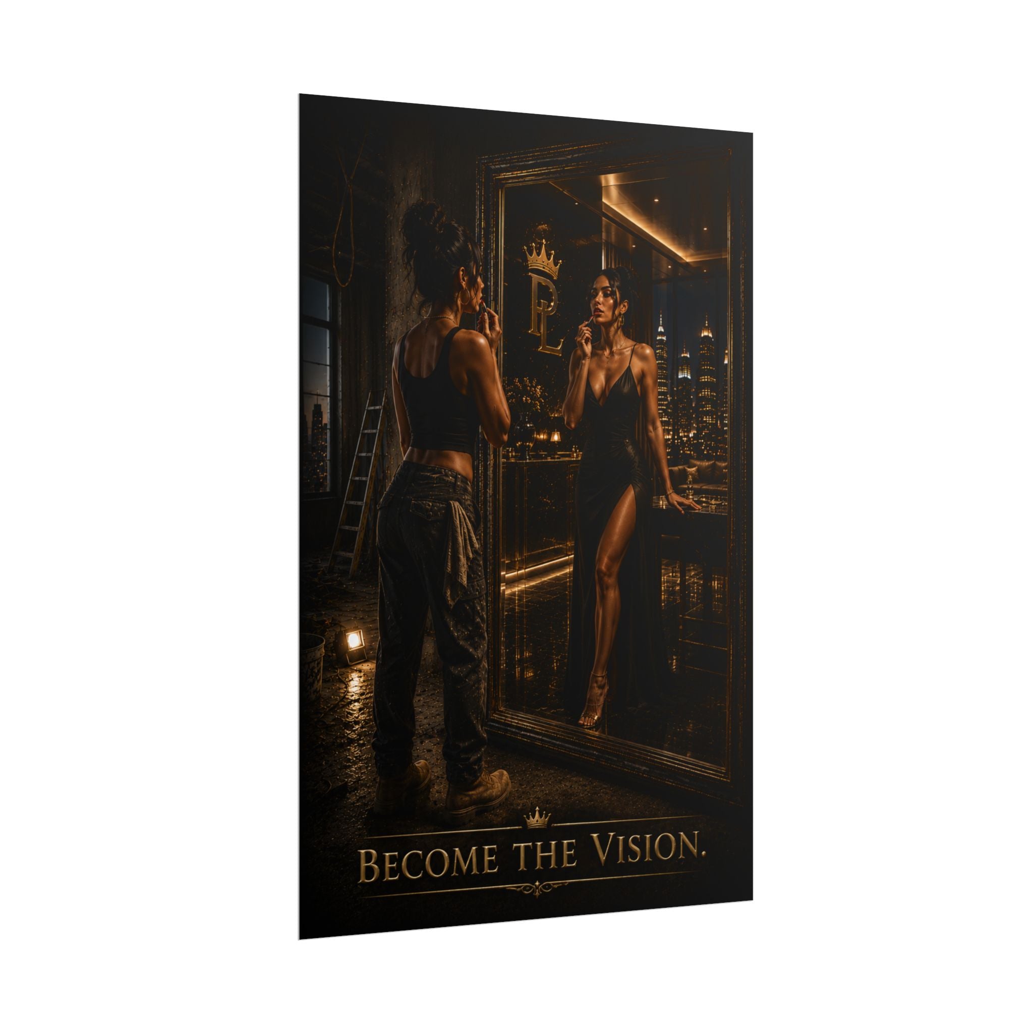 Plug Life Become The Vision Poster — Premium Collection Wall Art