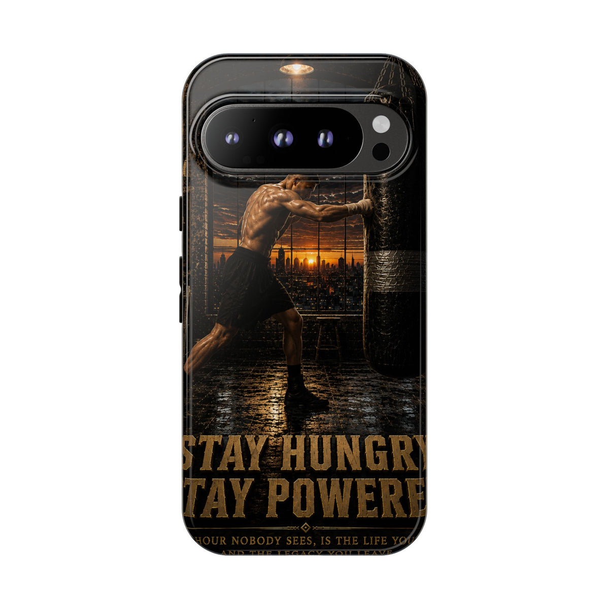 Plug Life Stay Hungry Stay Powered Phone Case — Premium Collection iPhone & Android Case