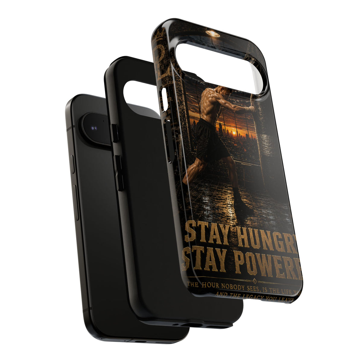 Plug Life Stay Hungry Stay Powered Phone Case — Premium Collection iPhone & Android Case
