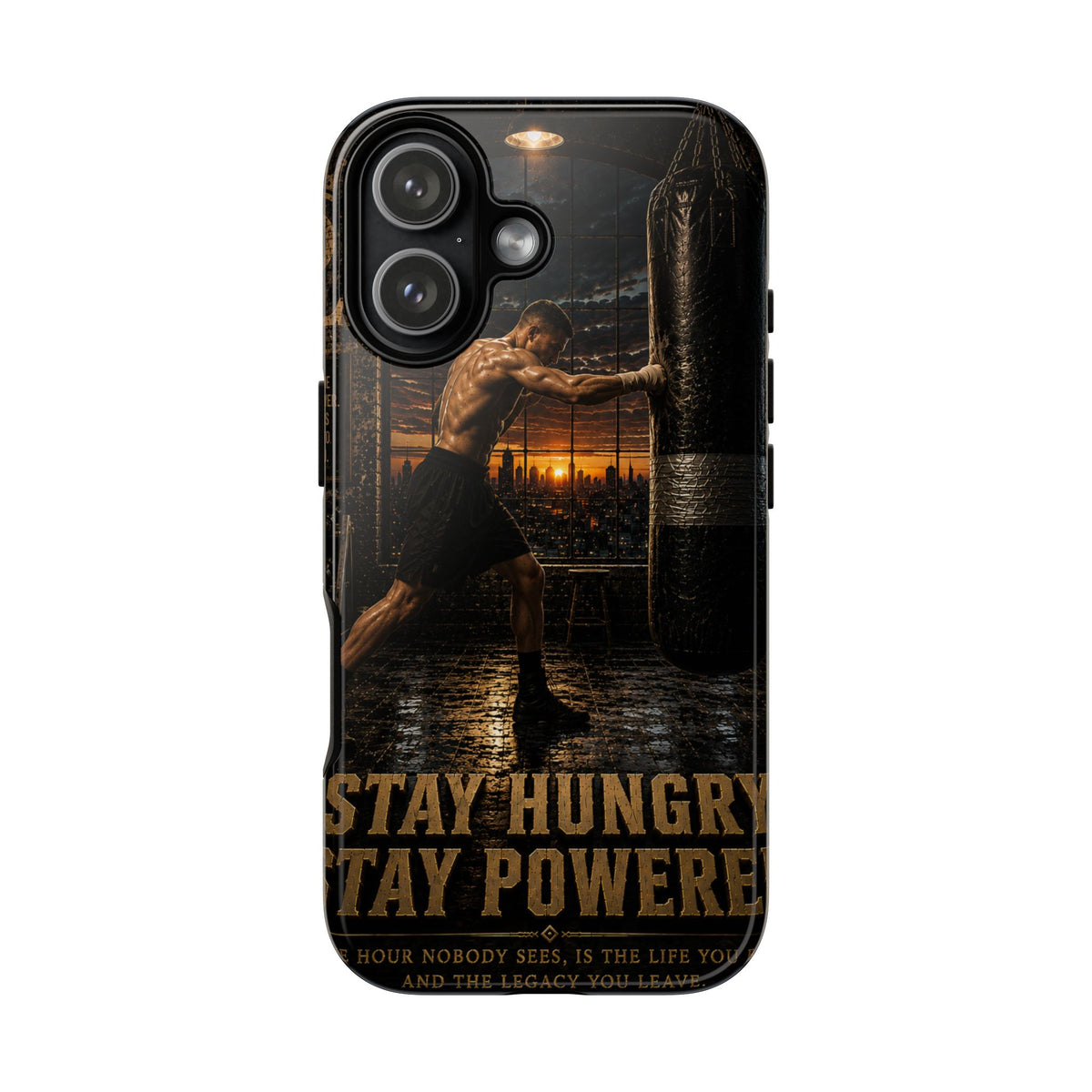 Plug Life Stay Hungry Stay Powered Phone Case — Premium Collection iPhone & Android Case