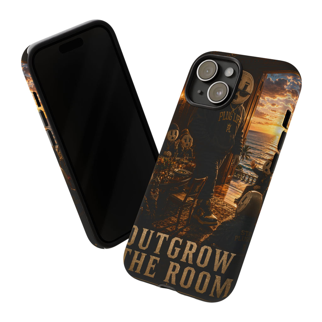 Plug Life Outgrow The Room Phone Case — Premium Collection iPhone & Android Case