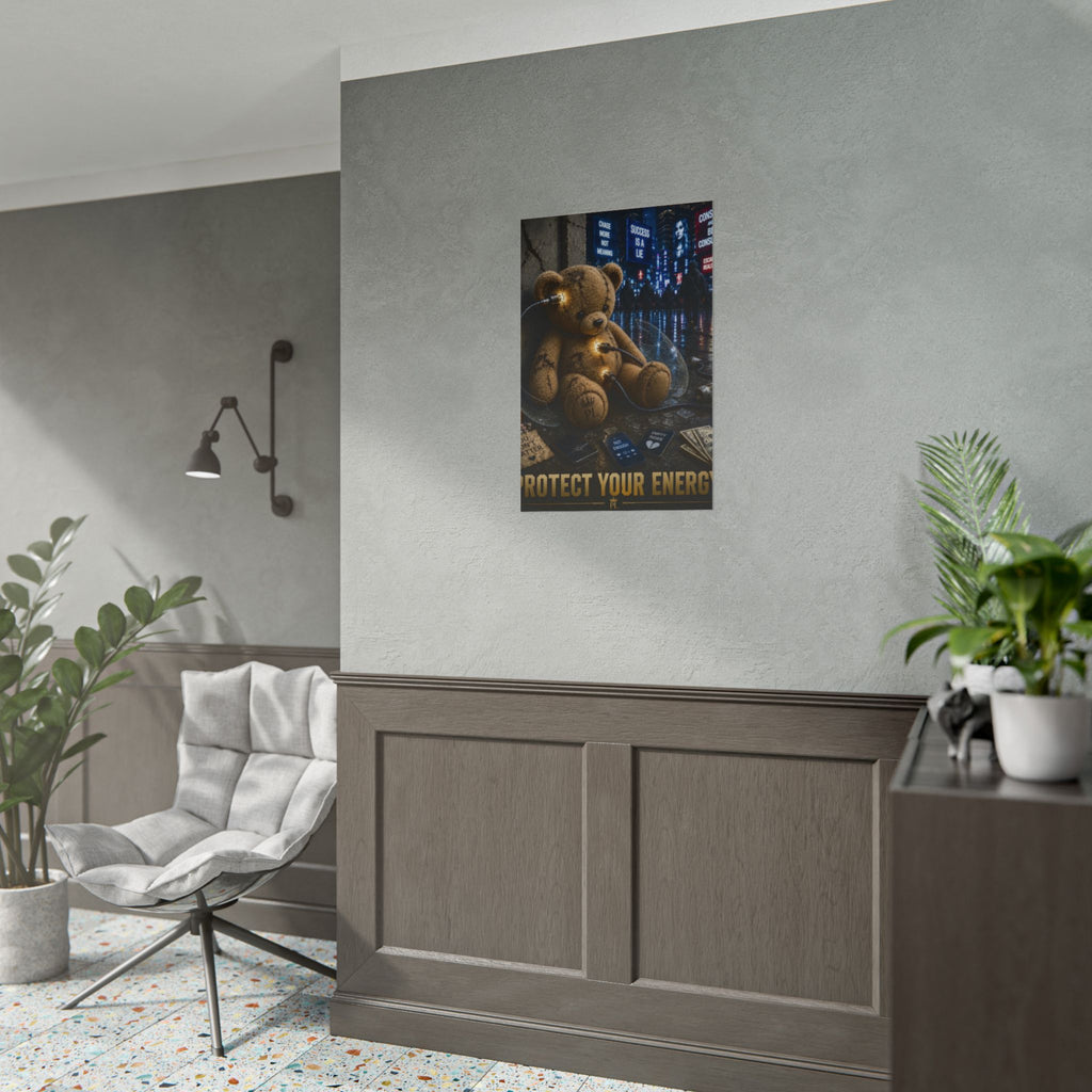 Plug Life Protect Your Energy Poster — Premium Collection Wall Art