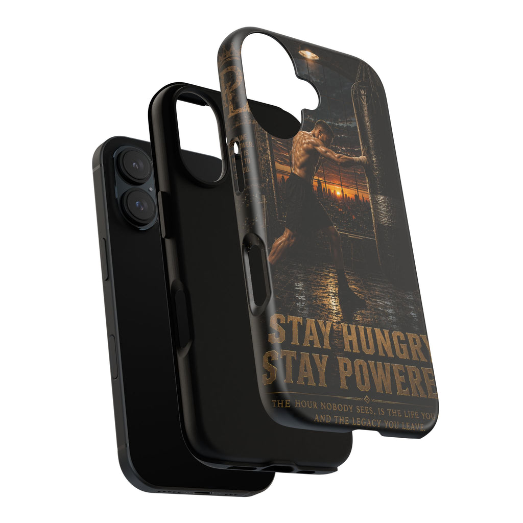 Plug Life Stay Hungry Stay Powered Phone Case — Premium Collection iPhone & Android Case