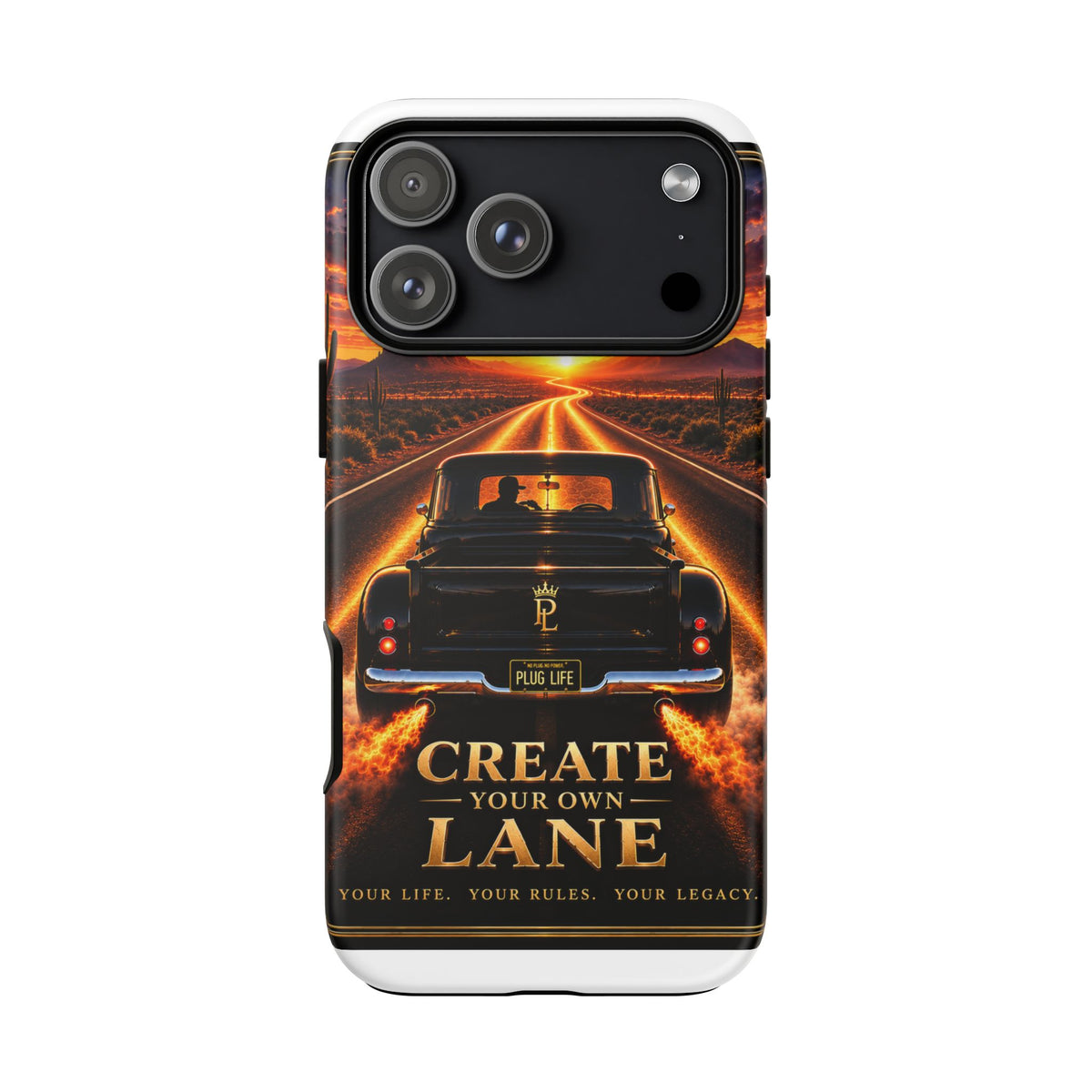 Plug Life Create Your Own Lane Phone Case — Premium Collection iPhone & Android Case