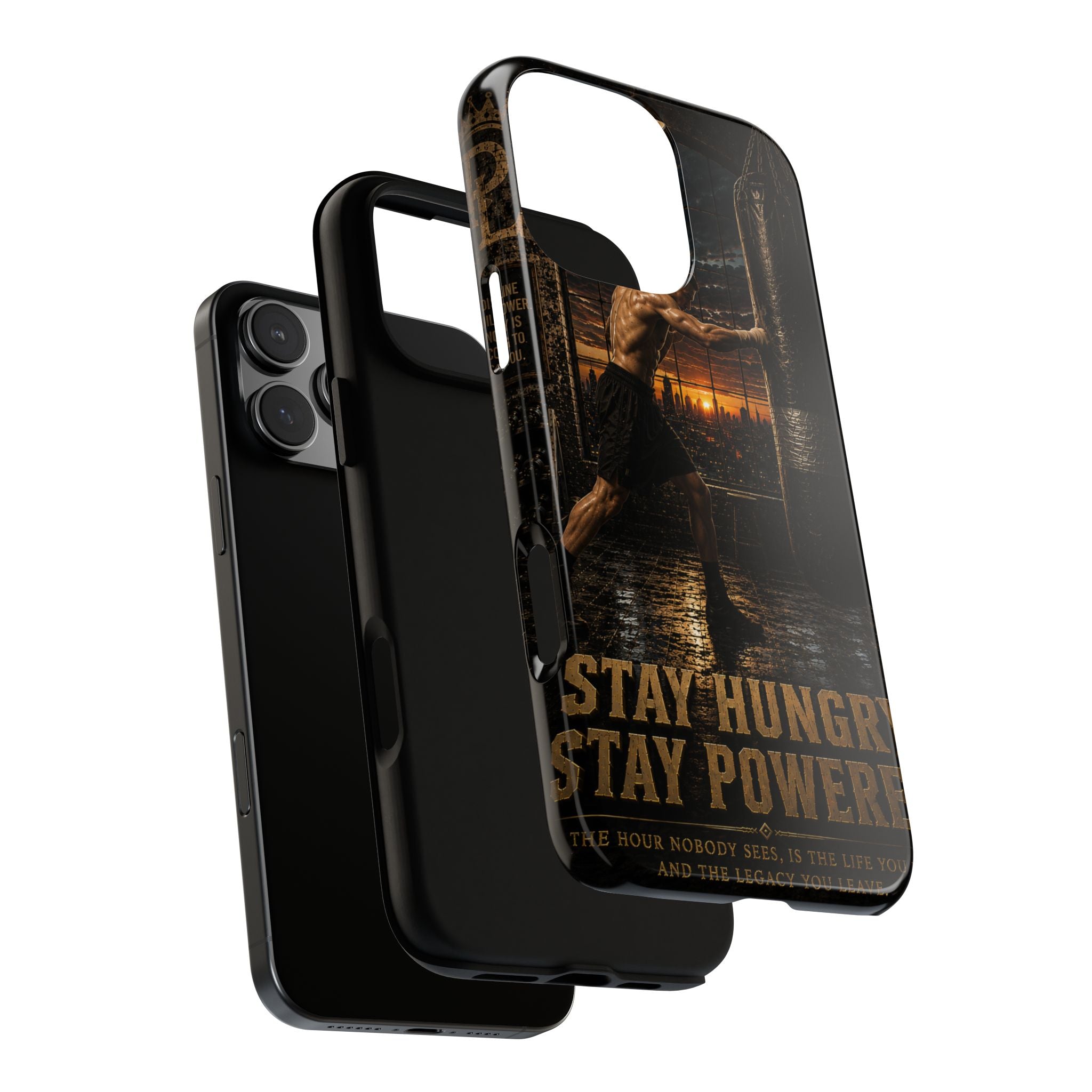 Plug Life Stay Hungry Stay Powered Phone Case — Premium Collection iPhone & Android Case