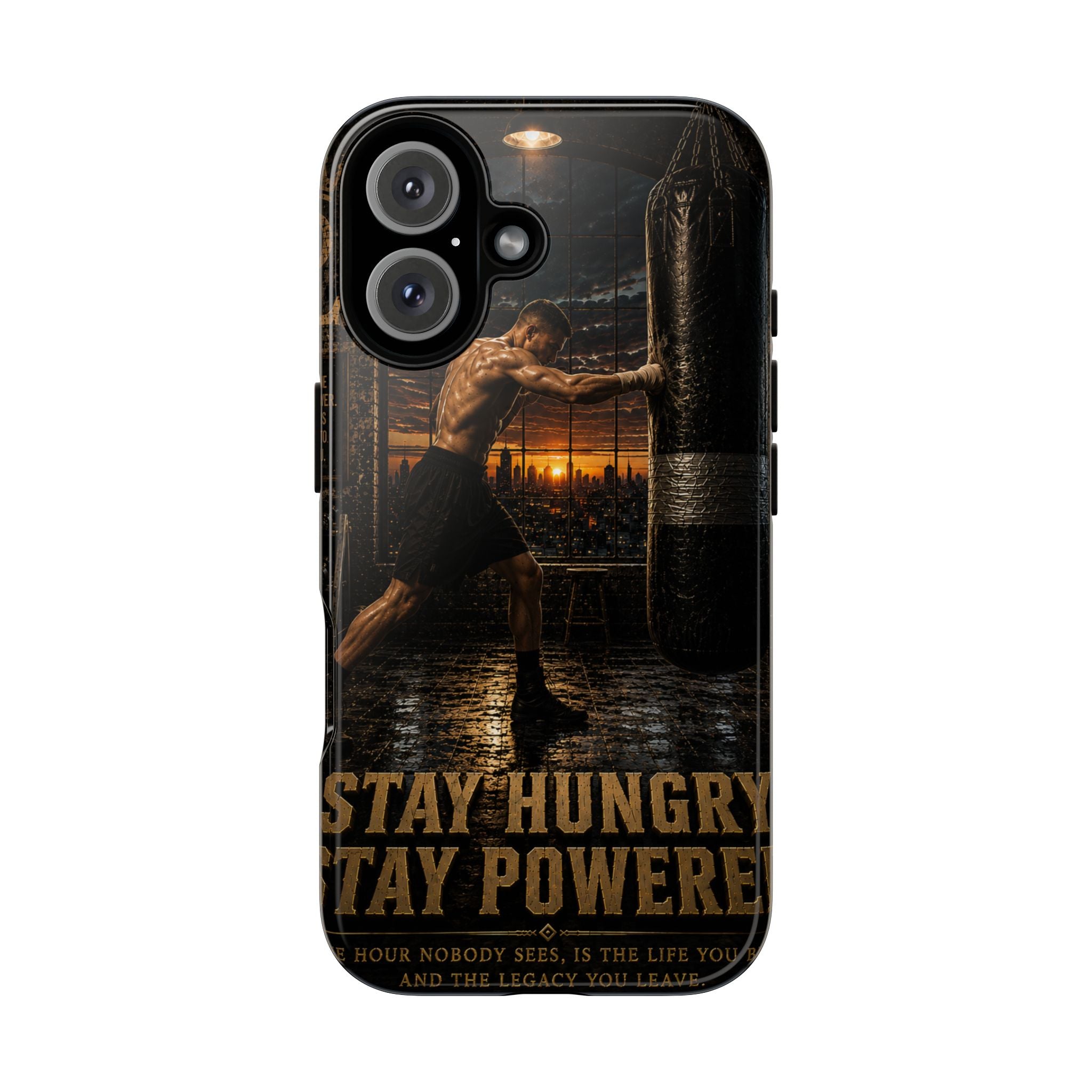 Plug Life Stay Hungry Stay Powered Phone Case — Premium Collection iPhone & Android Case