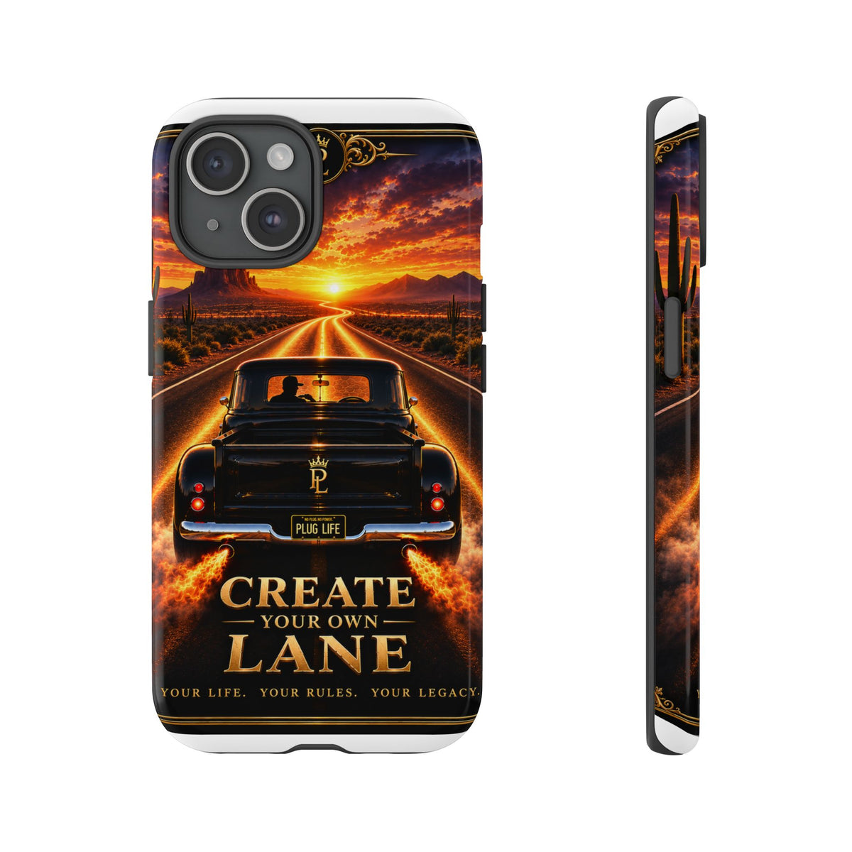Plug Life Create Your Own Lane Phone Case — Premium Collection iPhone & Android Case