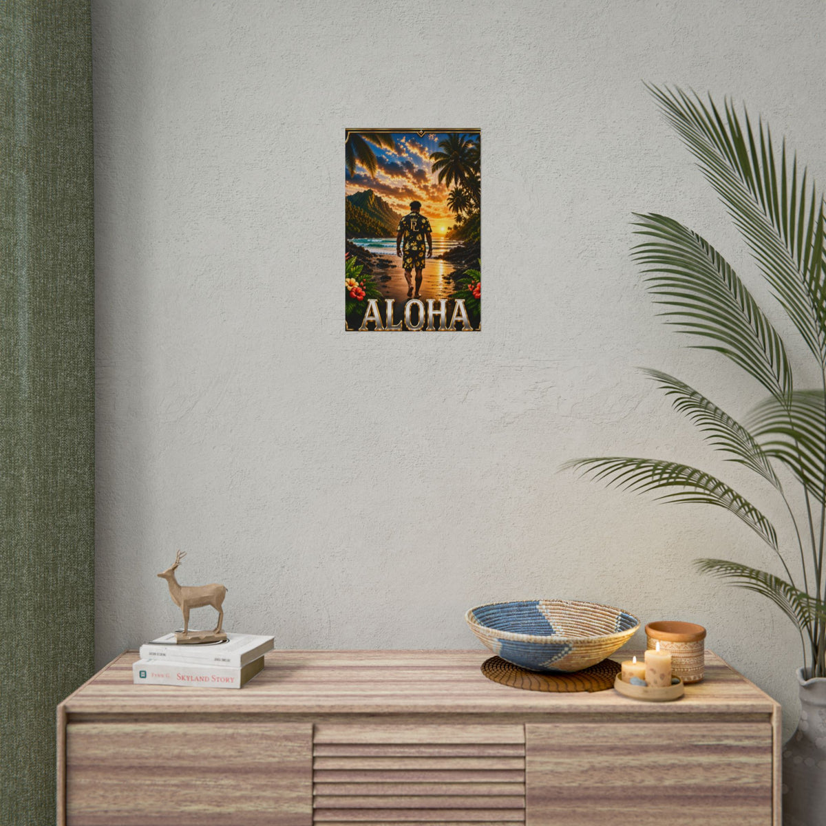 Plug Life Aloha Poster — Premium Collection Wall Art