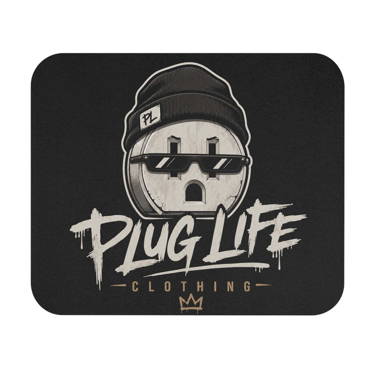 Plug Life Classic Logo Mouse Pad