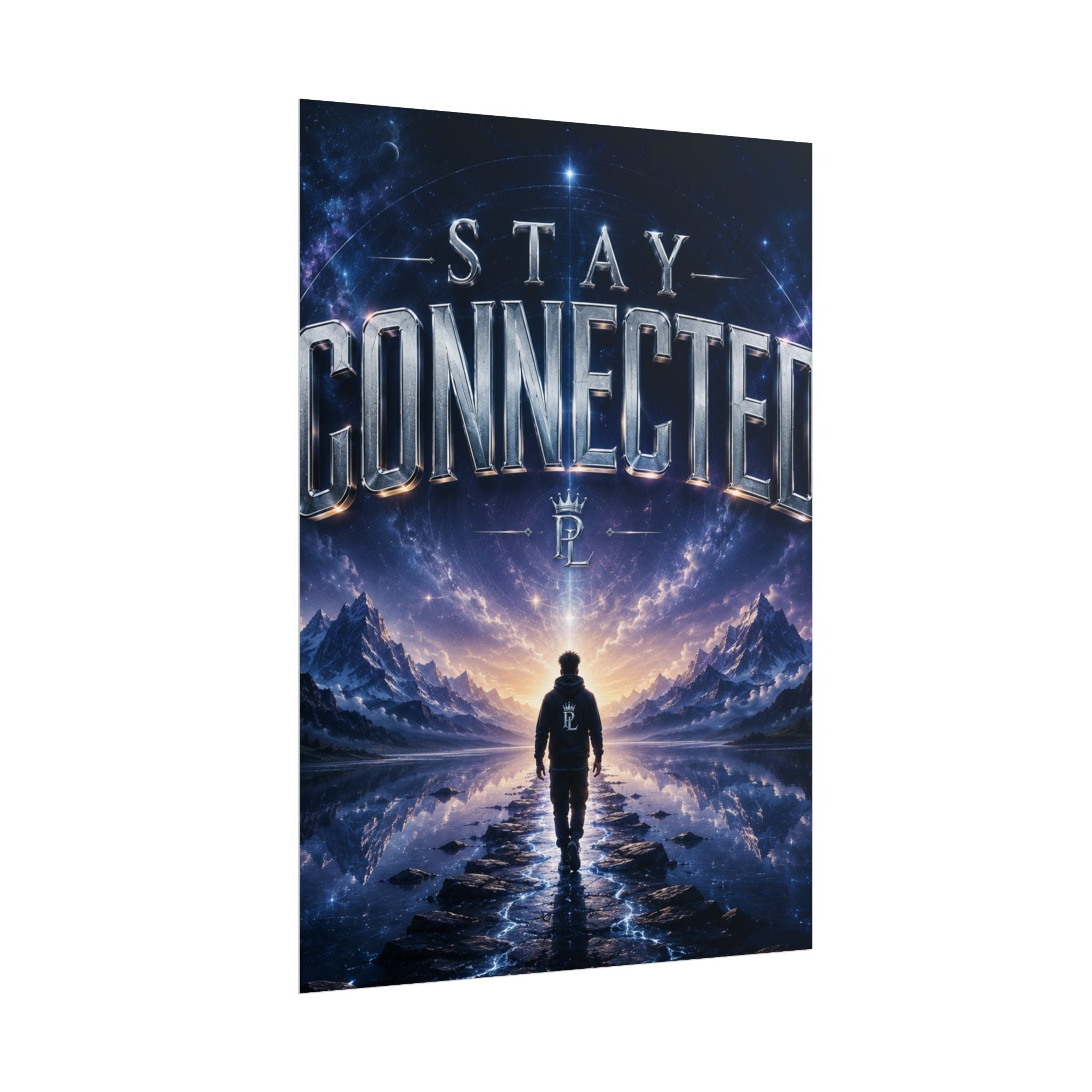 Plug Life Stay Connected Poster — Premium Collection Wall Art
