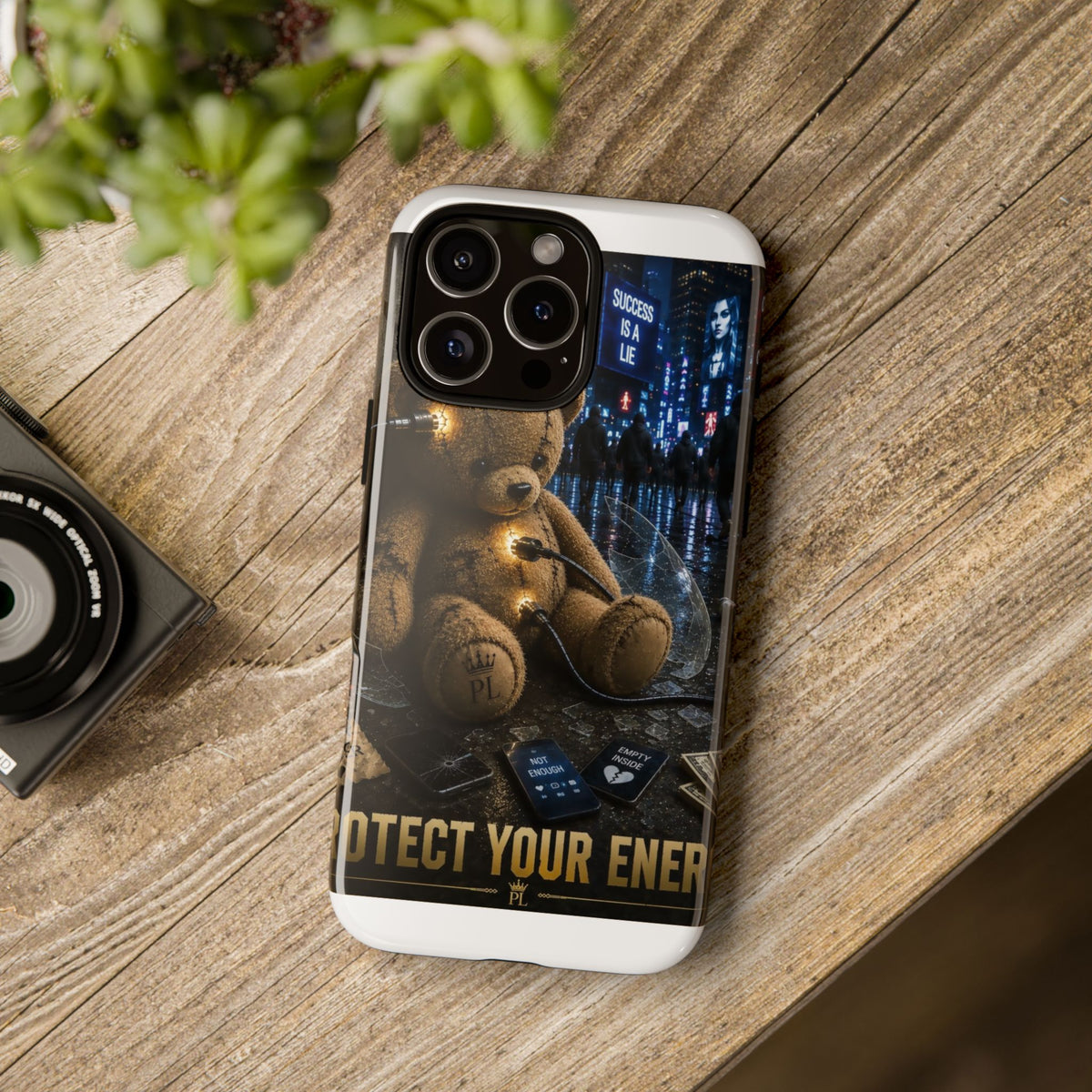 Plug Life Protect Your Energy Phone Case — Premium Collection iPhone & Android Case