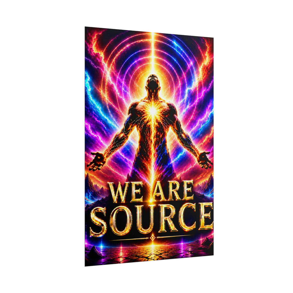 Plug Life We Are Source Poster — Premium Collection Wall Art